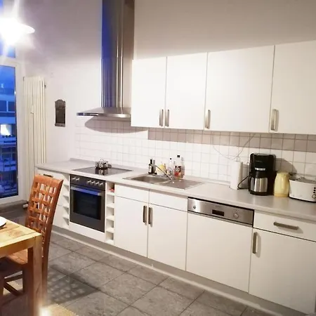 Apartament Penthousewohnung 126 Qm Innenstadt+ Dachterrasse *