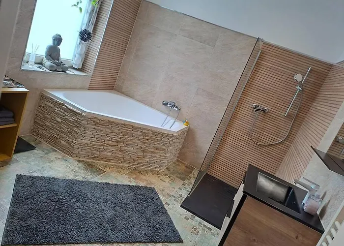 Penthousewohnung 126 Qm Innenstadt+ Dachterrasse アパート *